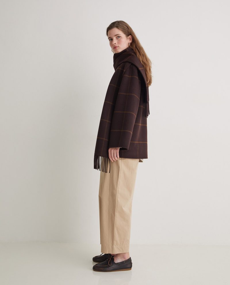 Godfy Handmade Wool Blend Coat - Image 6