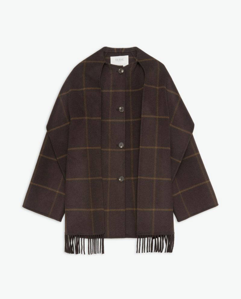 Godfy Handmade Wool Blend Coat - Image 9