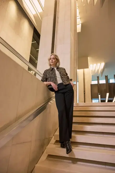 Averly Black Trousers