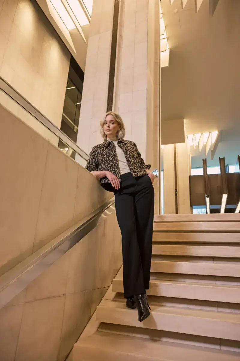 Averly Black Trousers