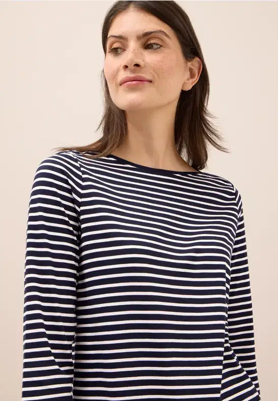 Cecil Navy Stripe Top - Image 4