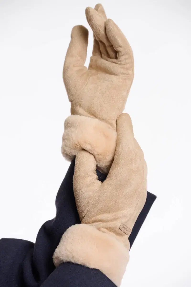 Danzo Beige Gloves - Image 3