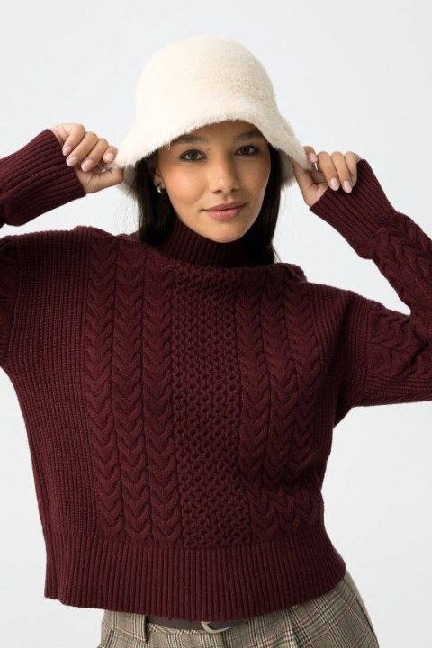 Edwina Plum Sweater