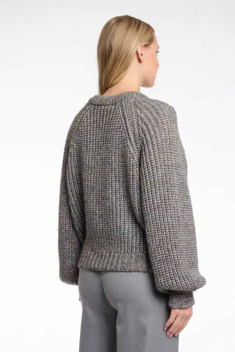 Eda Grey Sweater - Image 4