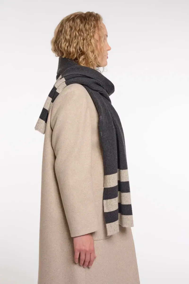 Hetty Iron Melange Scarf - Image 2