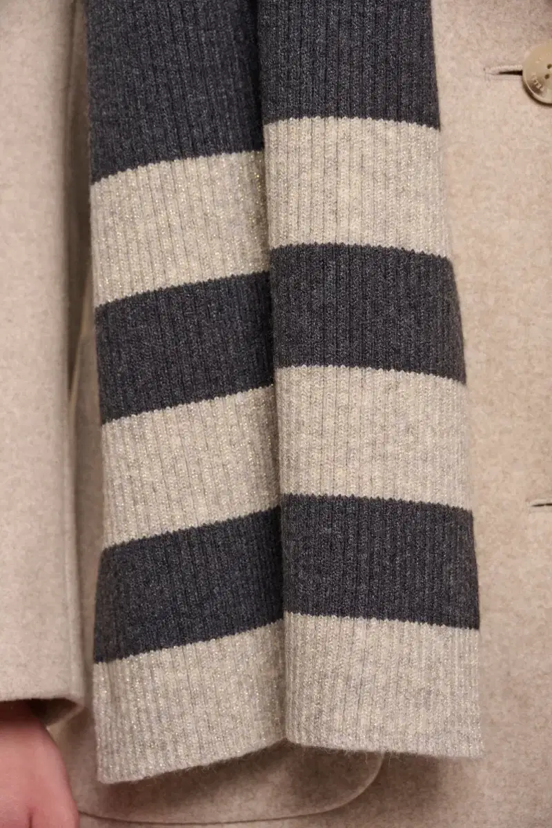 Hetty Iron Melange Scarf - Image 4