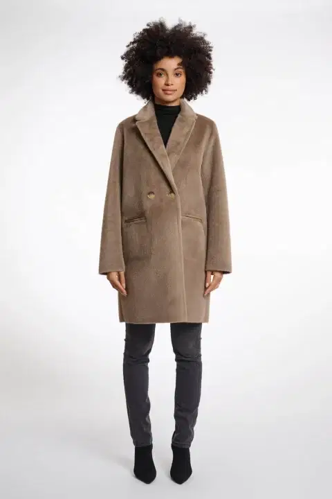 Ivon Toffee Reversible Coat