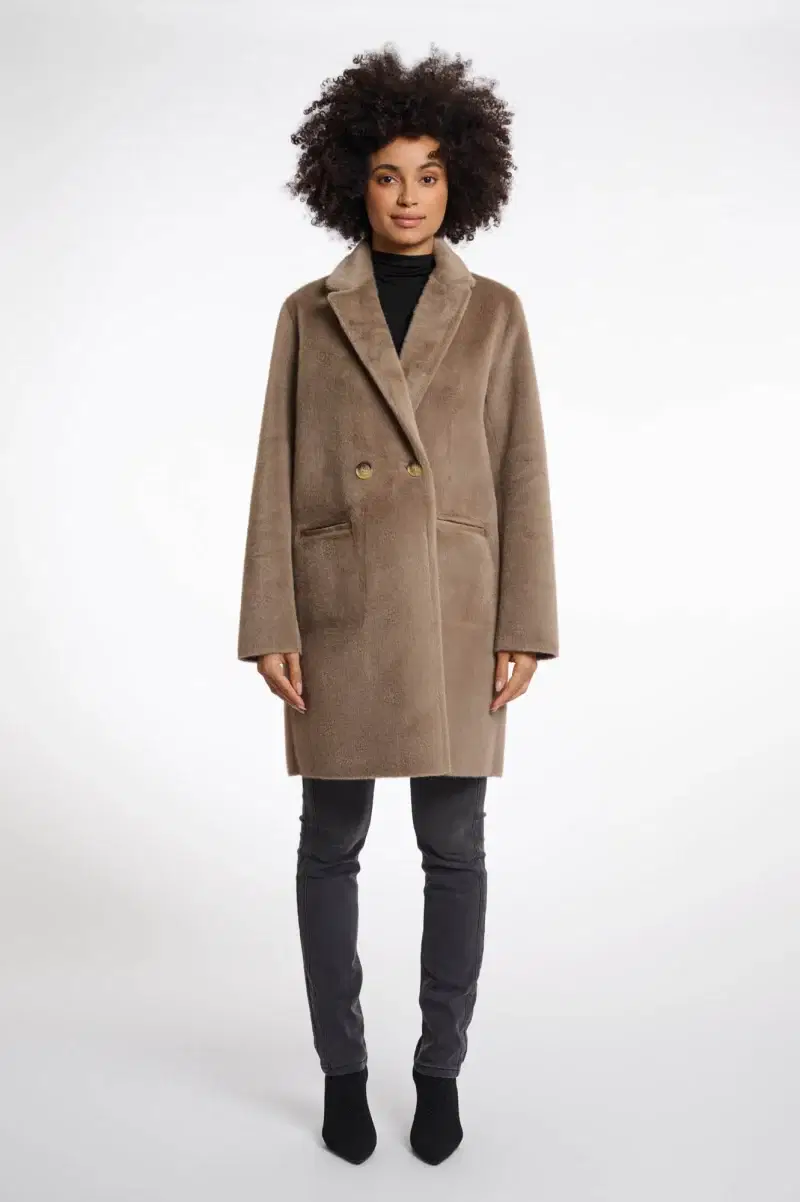 Ivon Toffee Reversible Coat
