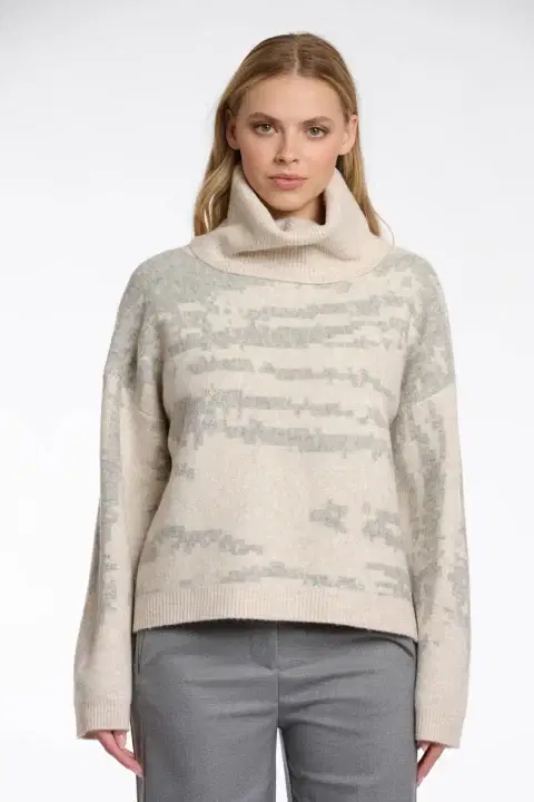 Izzie Birch Grey Sweater