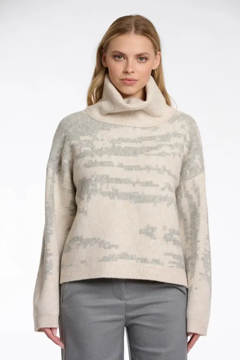 Izzie Birch Grey Sweater