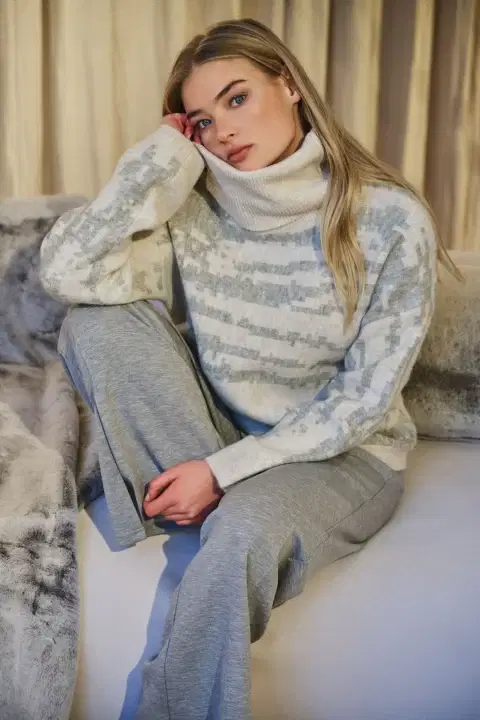 Izzie Birch Grey Sweater