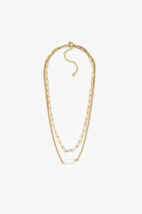Jade Gold Necklace