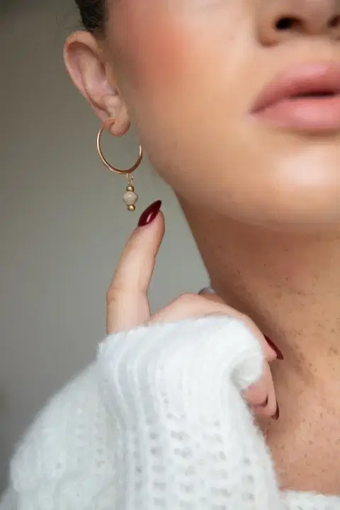 Mable Large Hoop Earring