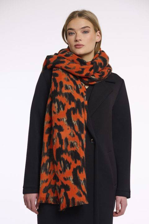 Malin Animal Print Scarf