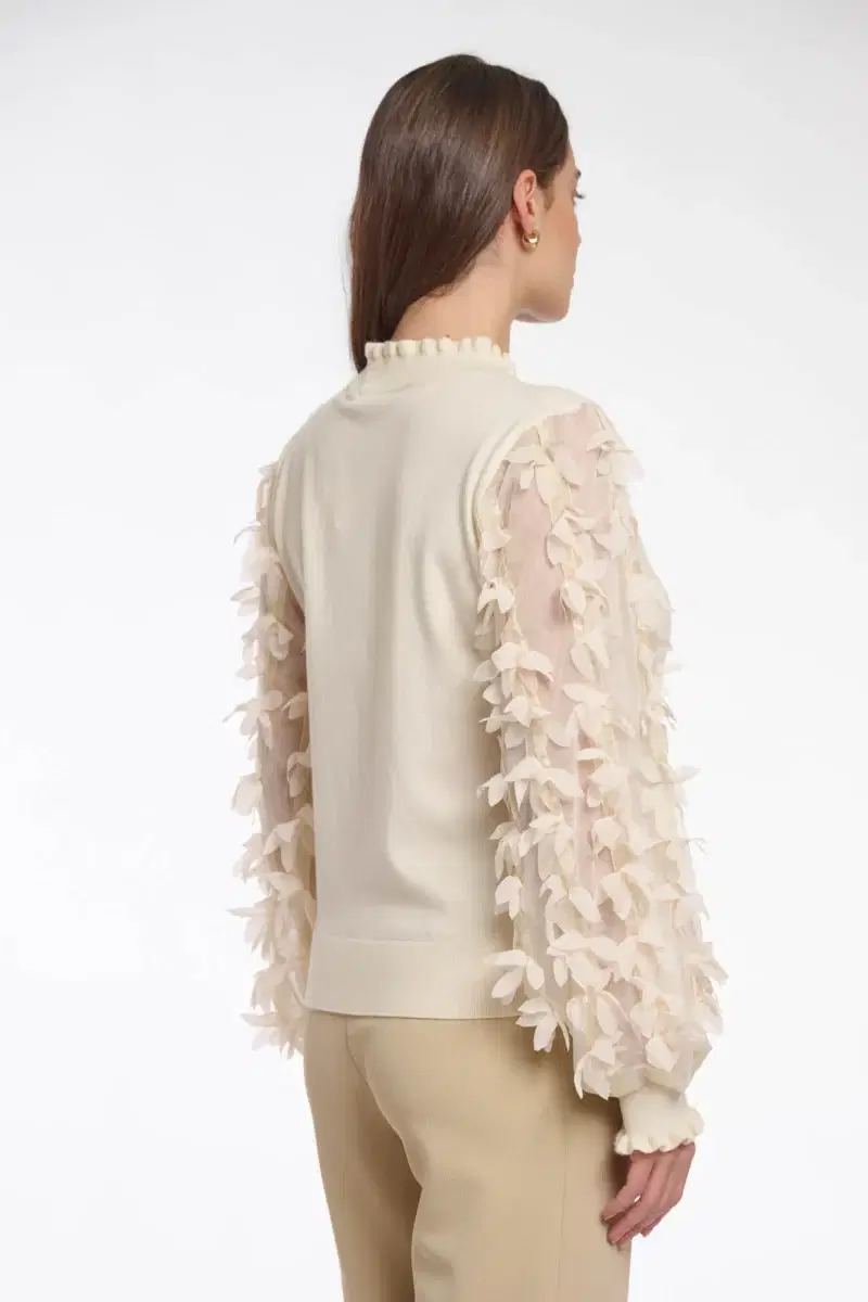 Romi Beige Sweater - Image 5