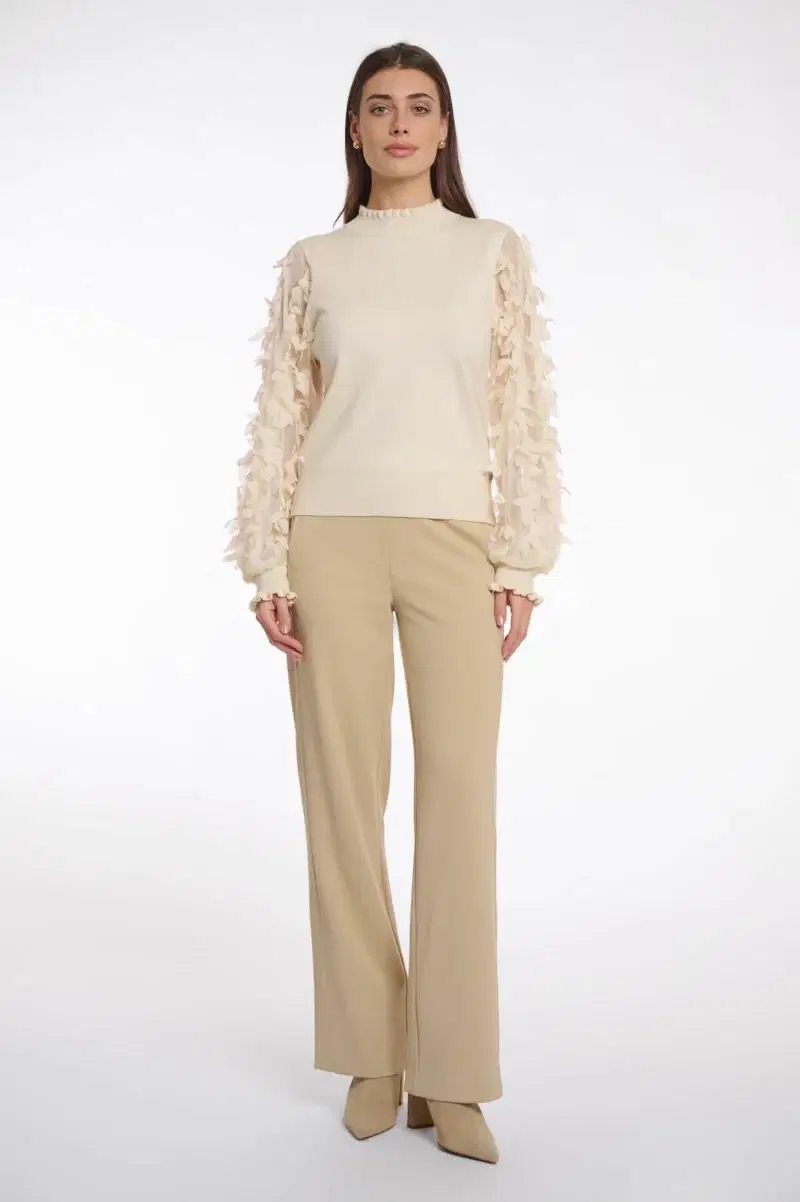Romi Beige Sweater - Image 6