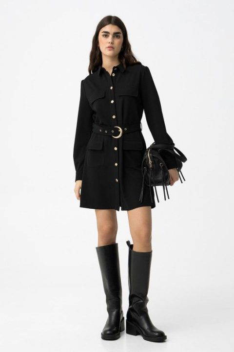 Silvy Black Dress