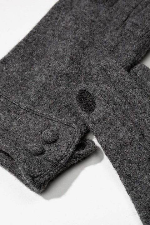 Vanja Grey Gloves