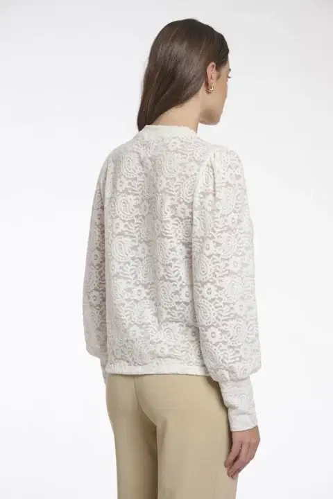 Xela White Lace Top