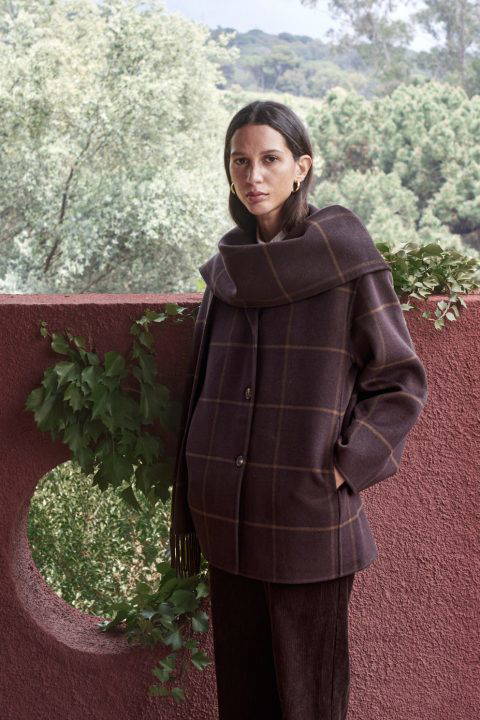 Godfy Handmade Wool Blend Coat