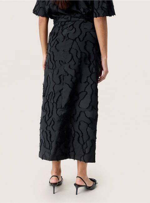 Nadia Texture Midi Skirt