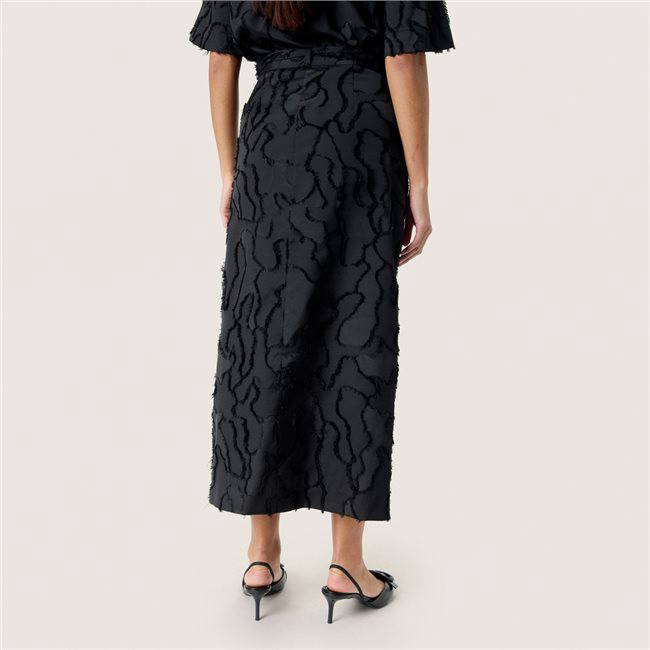 Nadia Texture Midi Skirt - Image 2