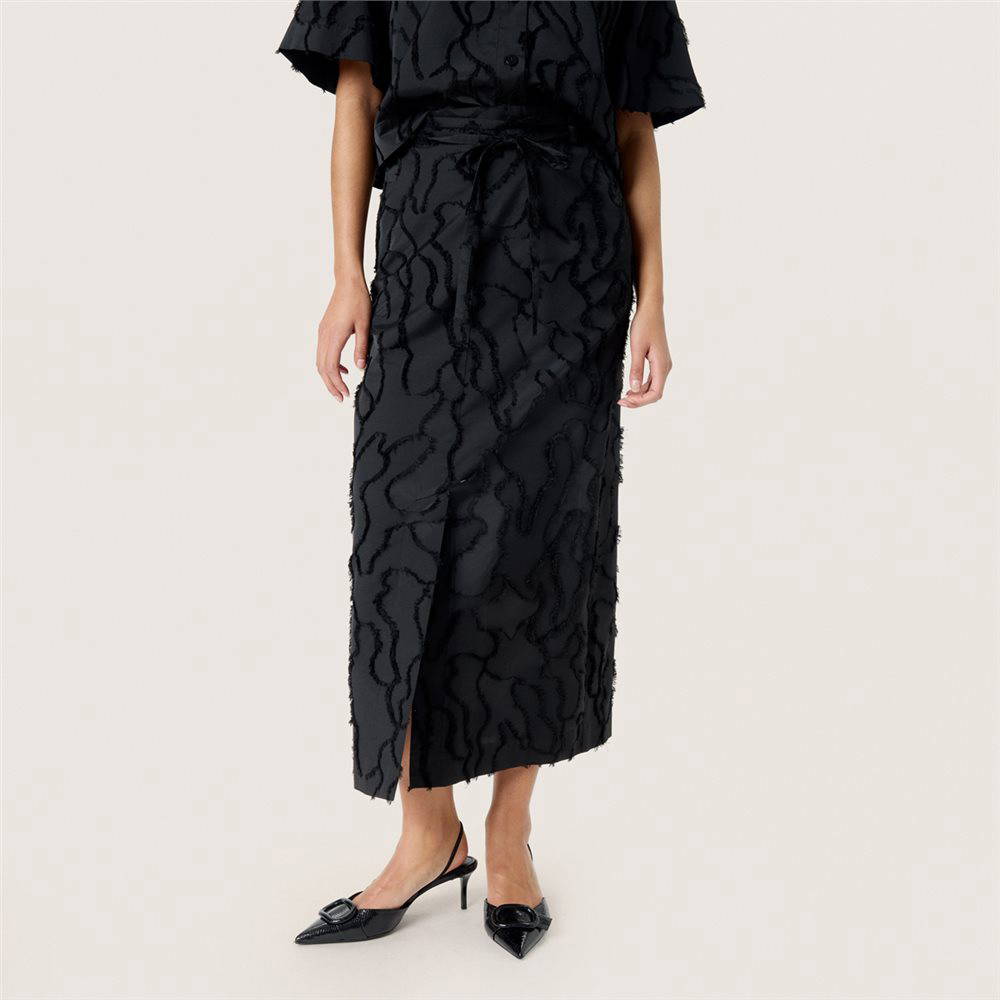 Nadia Texture Midi Skirt