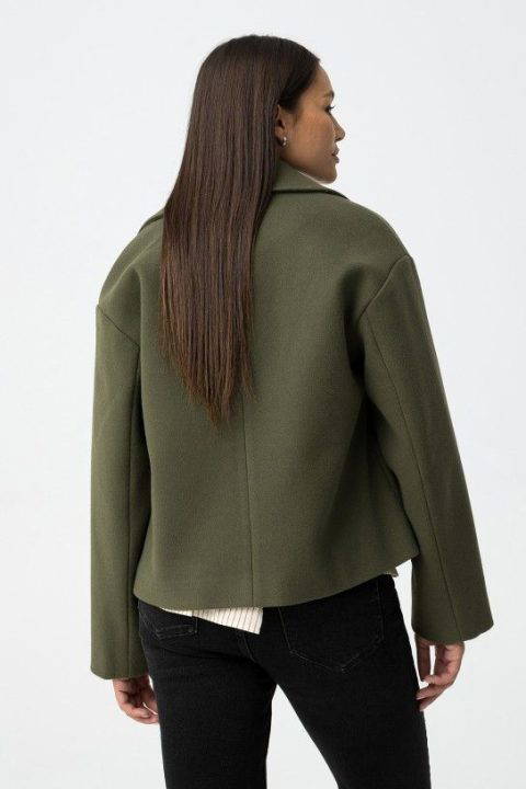 Navy Patina Green Jacket