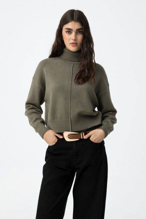 Polimnia Khaki Sweater