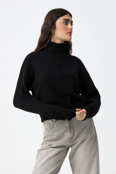 Polimnia Black Sweater