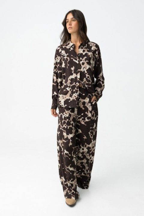 Qatar Animal Print Trousers