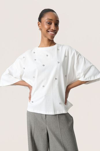 Afshan White T-Shirt