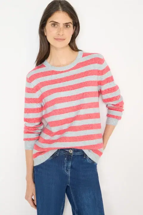 Cecil Striped Melange Sweater