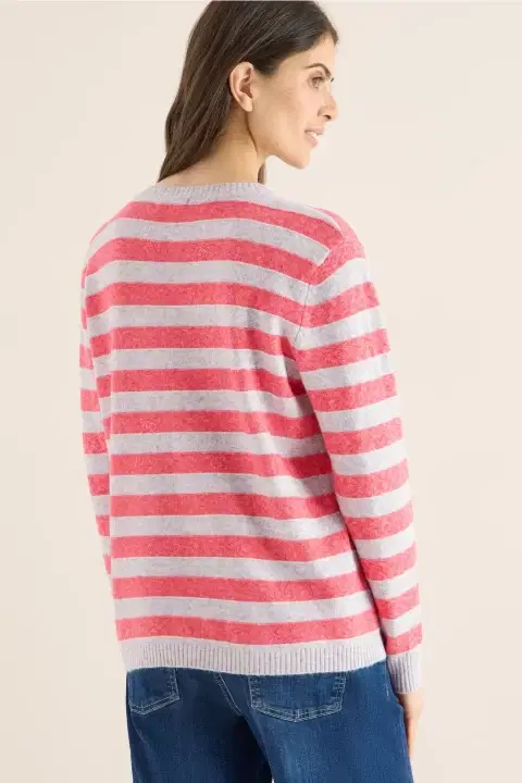 Cecil Striped Melange Sweater