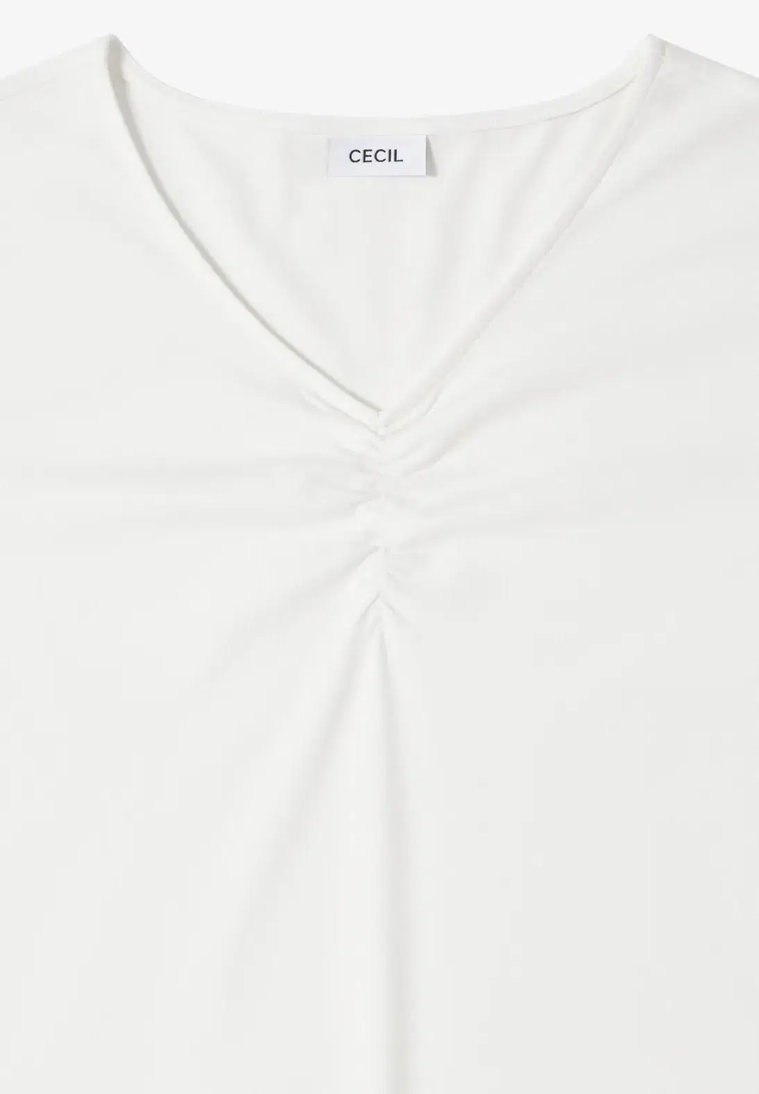 Cecil White Basic Top - Image 7