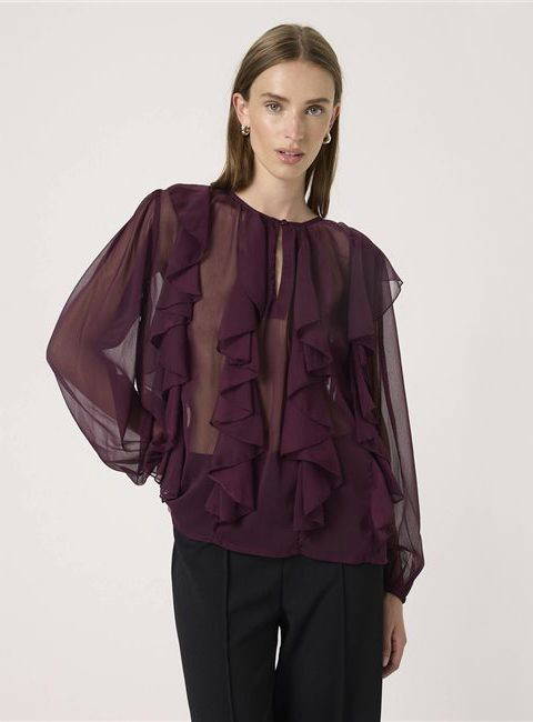 Harietta Frill Blouse