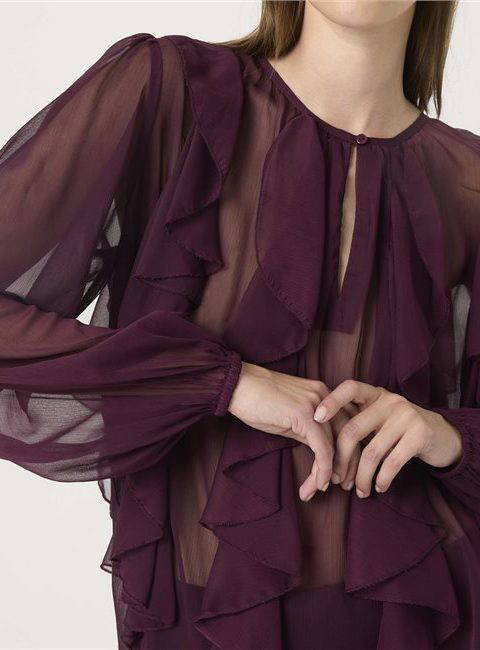 Harietta Frill Blouse