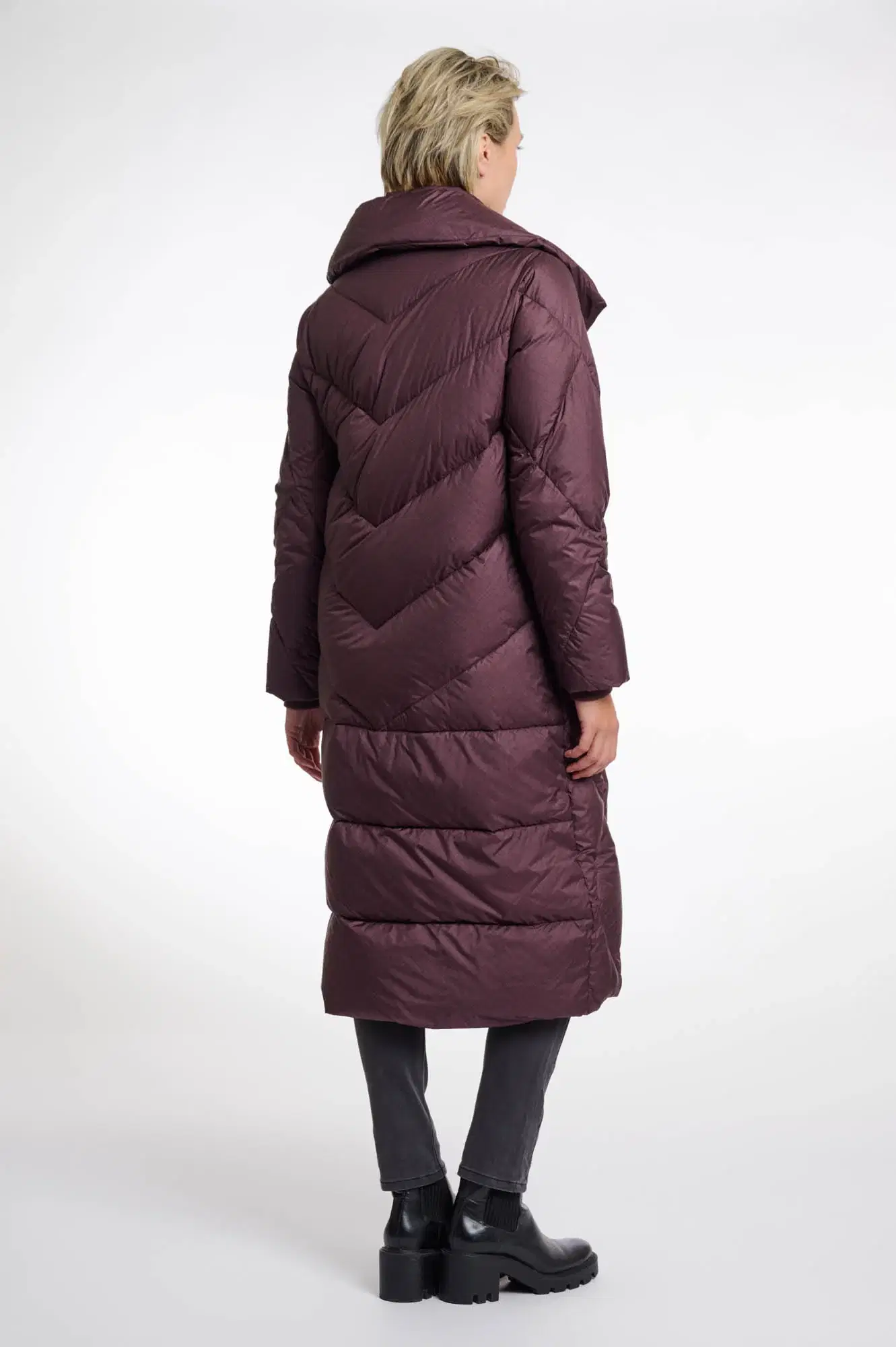Maylee Chocolate Bean Coat - Image 2