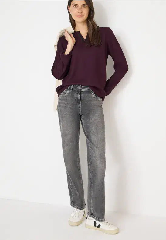 Cecil Deco Plum Top - Image 3