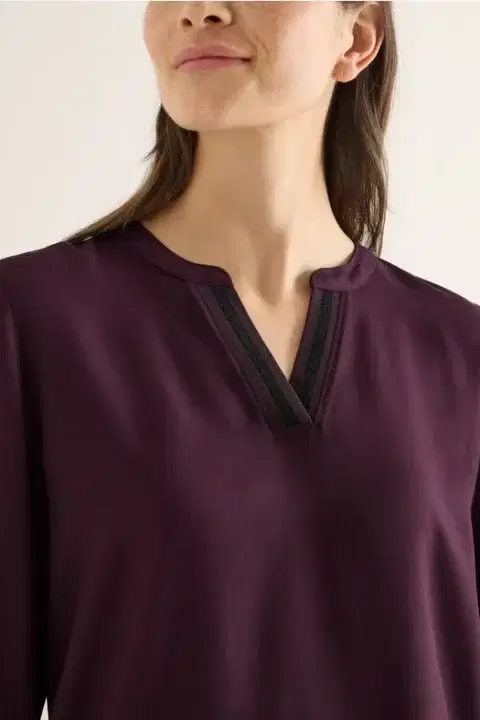 Cecil Deco Plum Top