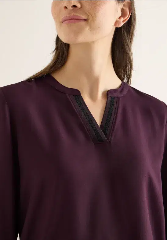 Cecil Deco Plum Top - Image 2