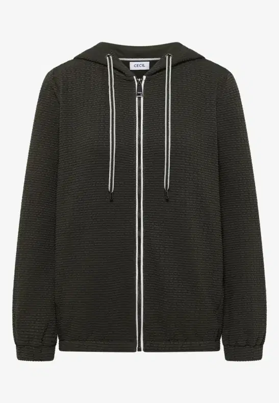 Cecil Khaki Hooded Sweatshirt - Image 6