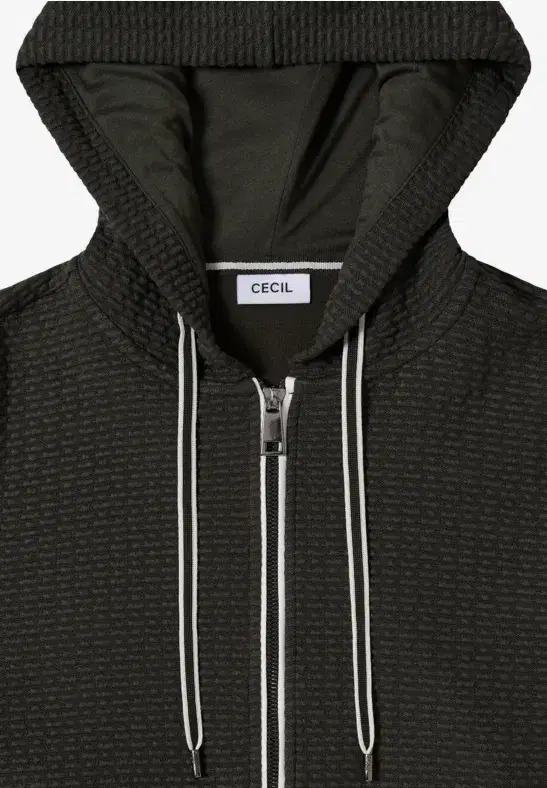 Cecil Khaki Hooded Sweatshirt - Image 7