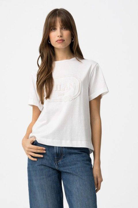 Spacey White T-Shirt