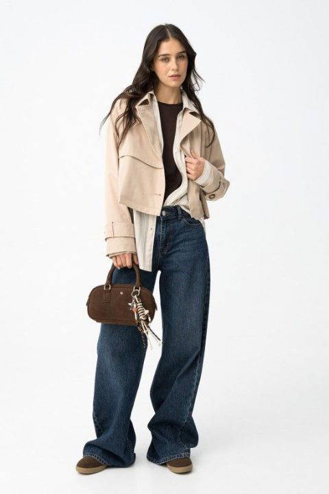 Joan Portabella Short Trench Coat