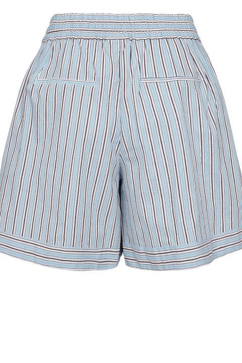 Nuflorinda Blue Stripe Shorts