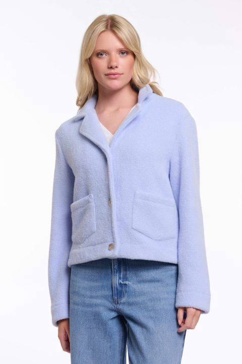 Bobien Blue Boxy Jacket