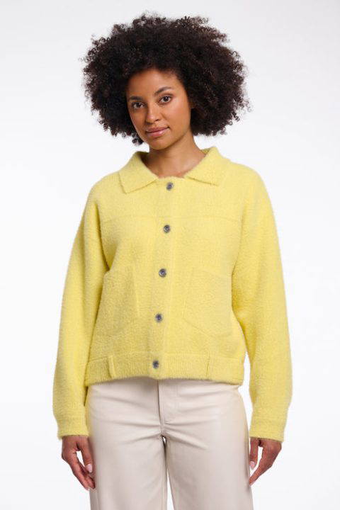 Bubbly Breezy Lime Cardigan