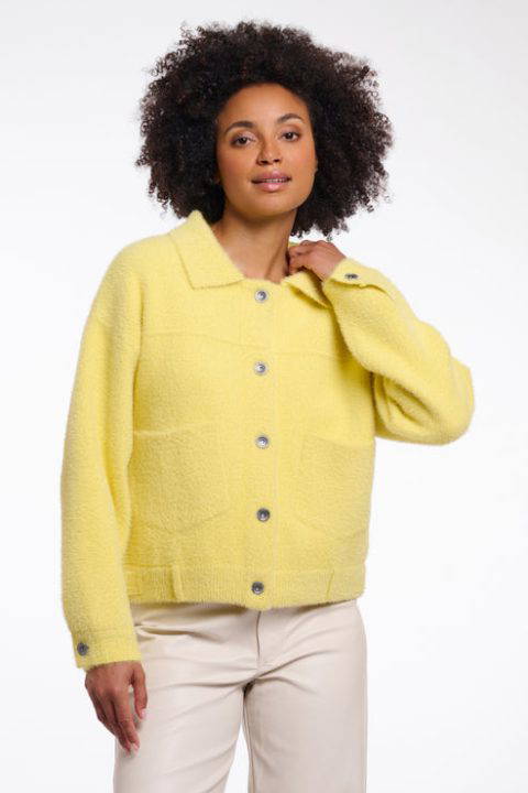 Bubbly Breezy Lime Cardigan