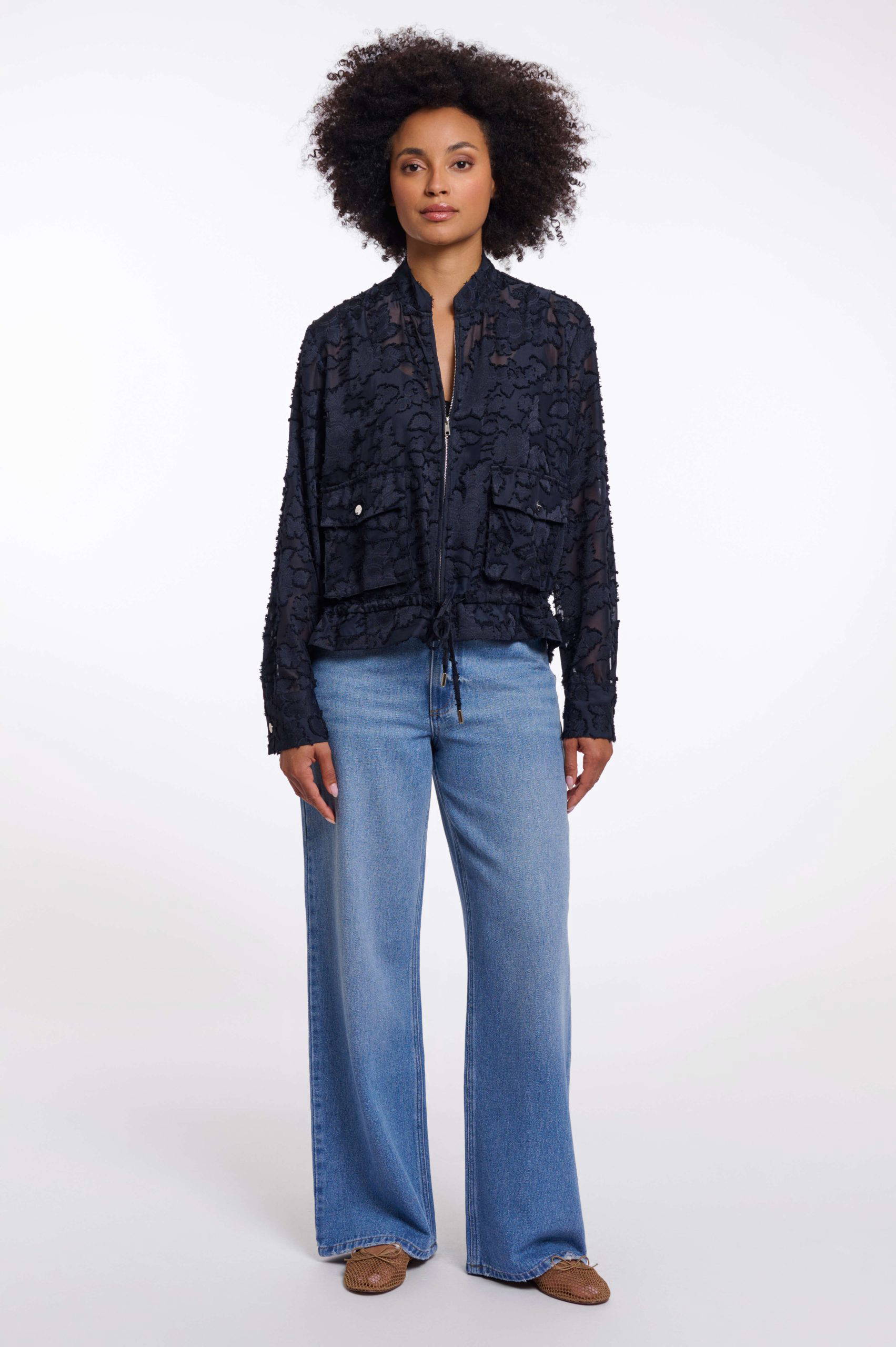 Priori Dark Navy Jacket - Image 2